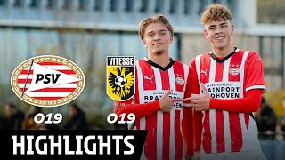 HIGHLIGHTS  PSV O19 walst over Vitesse heen met Robin van Duivenhattrick 😳 [upl. by Anthe824]