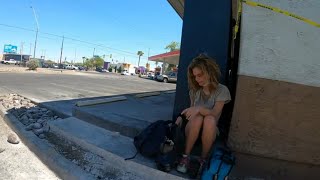 Feeding the Homeless  Homeless in Tucson [upl. by Doowrehs]