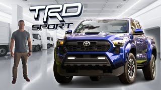 2024 Toyota Tacoma TRD Sport in Blue Crush Metallic [upl. by Bellis]