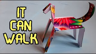 The Walking Horse │ Physics Toy │ Gravity Powered Walking Toy [upl. by Renick]