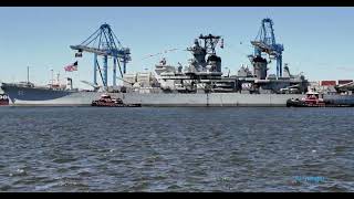 Battleship New Jersey  Gloucester City New Jersey  March 21 2024  Zoom Version [upl. by De Witt339]