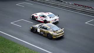 LFM GT4 Zolder in the rain  Highlights and Multiple POVs [upl. by Napas]