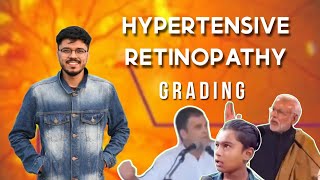 Hypertensive Retinopathy Grading  Ophthalmology  Retinal Disorders  NEETPG  INICET  FMGE [upl. by Nedda907]