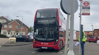 Arriva London Route 627 HT25 SK70BVP Alexander Dennis Enviro 400MMC 104m [upl. by Ned567]