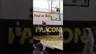 Did I get Fouled OR I Flopped😂viralvideo shorts subscribe [upl. by Thetes]