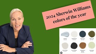 Color Trends of the Year 2024 Sherwin Williams [upl. by Anafetse979]