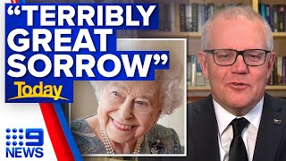 Emotional Scott Morrison reflects on Queens quotregal humilityquot  9 News Australia [upl. by Gustav]