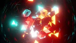 Christmas disco ball party crystal equalizer VJ loop [upl. by Nemzaj]