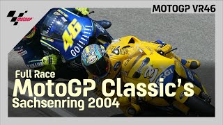 Full Race MotoGP Classics 2004 Sachsenring ll MOTOGP VRl46 [upl. by Ailicec98]