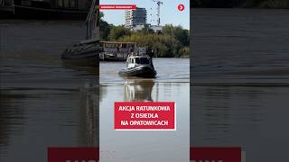 Akcja ewakuacyjna z osiedla na Opatowicach wroclaw powódź [upl. by Moyra220]