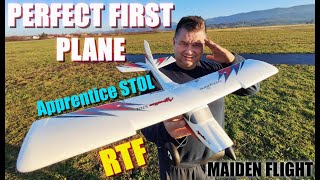 HobbyZone Apprentice STOL S 700mm RTF with SAFE MAIDEN FLIGHT [upl. by Gnus]