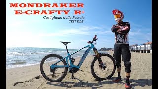 MONDRAKER ECRAFTY R 2018 Test Ride MTB EEnduro  CASTIGLIONE DELLA PESCAIA POV [upl. by Jacoby]