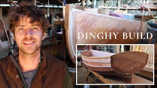 Building a Iain Oughtred sailing dinghy  Clinker plywood dinghy build Pt1 EP53 [upl. by Yesdnyl]