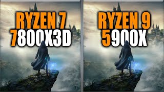 Ryzen 7 7800X3D vs 5900X Benchmarks  Tested in 15 Games and Applications [upl. by Camila]