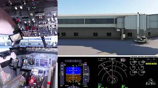 Boeing 737800 live cockpit simulator [upl. by Therese]