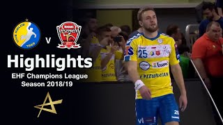 Highlights  PGE Vive Kielce vs Telekom Veszprem  Handball Champions League 2019 [upl. by Alyar]