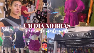 VLOGÃO NO BRÁS  FEIRINHA DA MADRUGADA  novidades onde nos hospedamos… [upl. by Aitnuahs]