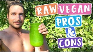 RAW VEGAN DIET PROS AND CONS [upl. by Fording]