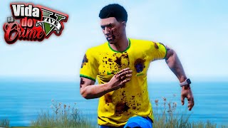 GTA V  VIDA DO CRIME  CALMARIA e FELICIDADE COVARDIA e DOR  EP10 [upl. by Gnouv]