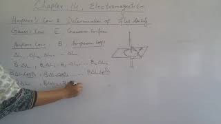 Amperes law chapter 14 2nd year physics  learn easy physics [upl. by Aiak]