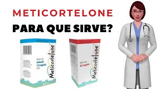 METICORTELONE que es y para que sirve meticortelone como usar meticortelone 3 mg [upl. by Mercer]