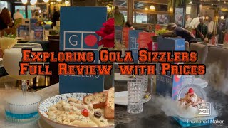 Best Sizzlers in Delhi  Gola Sizzlers  Family dining in Preet Vihar  Full review with prices [upl. by Eirot]