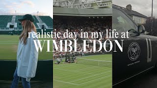 A Realistic Day In My Life at Wimbledon [upl. by Tymothy]