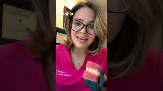 What is Class I Occlusion  Orthodontist explains  shorts braces teeth [upl. by Enairb]