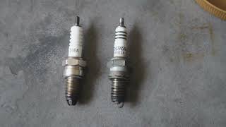 triple electrode vs irridium sparkplug [upl. by Eidod]