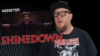 SHINEDOWN  Monster First Reaction [upl. by Netsirhk]