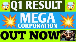 Mega Corporation Q1 Results 2025  Mega Corporation Results Today  Mega Corporation share news [upl. by Llenyt]