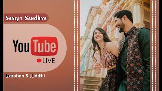 🔴LIVE  Darshan amp Riddhi  Sangit Sandhya  Dayavan Party Plot  Ahmedabad  Nikol  170224 [upl. by Elyk834]