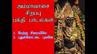 அம்மாவாசை அன்று கேட்க வேண்டிய சக்தி வாய்ந்த அம்மன் பாடல்கள்  Amman Devotional Song  Shankara [upl. by Lothar]