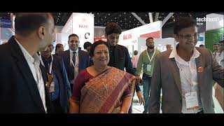 Techtextil India 2023  Day 1 Glimpses [upl. by Renrag]