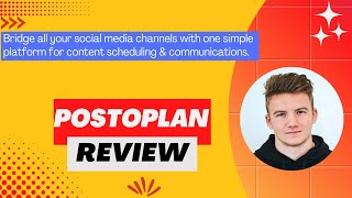 POSTOPLAN Review Demo  Tutorial I Plan publish and manage content across social media platforms [upl. by Tdnaltroc]