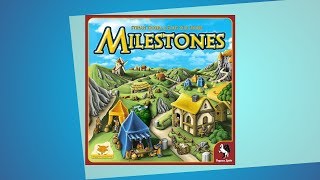 Milestones  Brettspiel  Erklärvideo [upl. by Yntirb575]