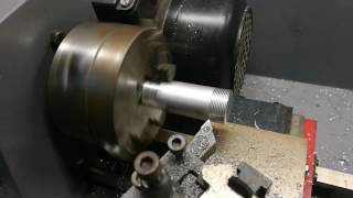 Synchronized threading in my micro lathe with UCCNC [upl. by Atinus998]