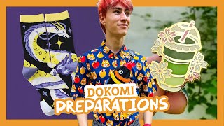 Preparing for DOKOMI amp New Merch Designs  Artist Alley Studio Vlog [upl. by Harima302]