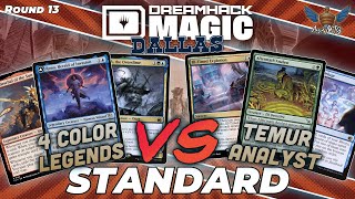 4 Color Legends vs Temur Analyst  MTG Standard  Dreamhack Dallas Regional Championship  Round 13 [upl. by Echo]