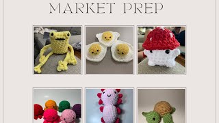 Market Prep Everything I’ve Crocheted and Cost [upl. by Him]