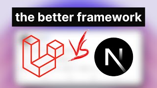 3 Reasons Why Laravel Is Better Than Nextjs [upl. by Venable699]