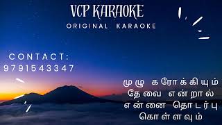 Azhagaana Ponnu Naan Karaoke [upl. by Ainatnas]