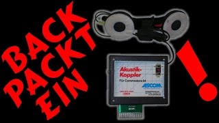 BPE  Back packt ein Akustikkoppler für C64  HIZ128 [upl. by Mayne]