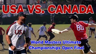 United States vs Canada  Masters Open Gold Medal Match  2024 World Masters Championships [upl. by Liebermann]