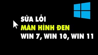 Cách khắc phục lỗi màn hình laptop bị đen bằng lệnh SLMGR  KKT [upl. by Aisiram]