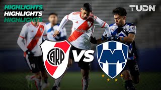 Resumen y goles  Monterrey vs River Plate  Amistoso Internacional 2024  TUDN [upl. by Hallsy]