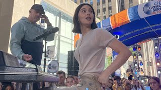 Gracie Abrams Today Show Vlog [upl. by Nitfa135]