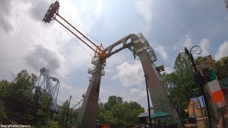 Finnegans Flyer 4K OnRide Busch Gardens Williamsburg [upl. by Nolyag]