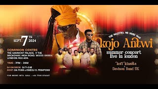 Kojo Antwi  Summer Concert in London 2024 [upl. by Notsirhc207]