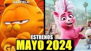 PRÓXIMAS PELÍCULAS ANIMADAS Y CARICATURAS QUE SE ESTRENAN EN MAYO 2024 [upl. by Els841]